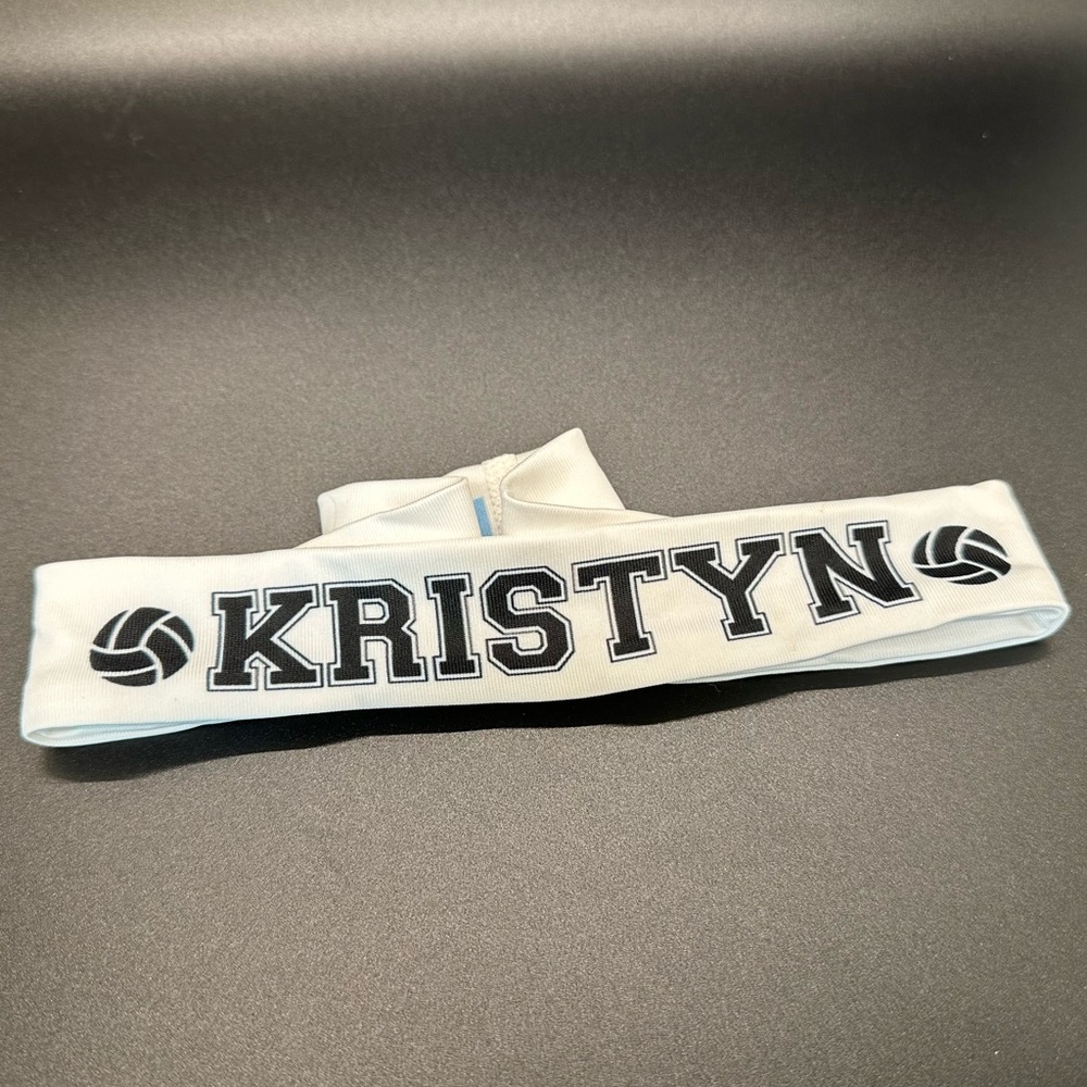 KRISTYN b&w volleyball women’s headband